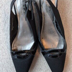 Coach‎ and Four Slingback Black Heels Size 7.5